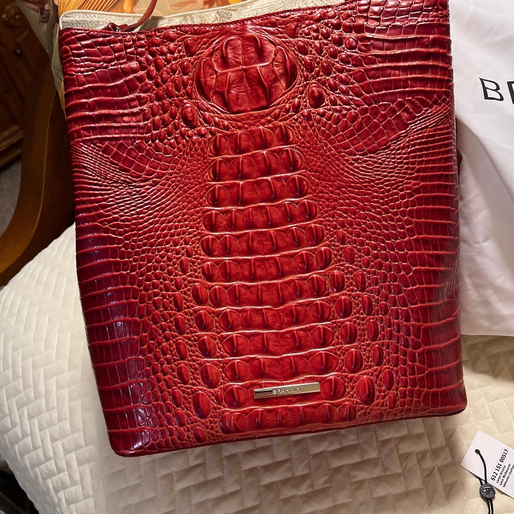 Brahmin Large Lava Melbourne Bag